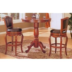 Cherry Finish Bar Table by 
