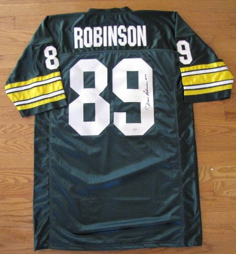 Dave Robinson Autographed Jersey - Green Bay Packers Super Bowl I & II Champion