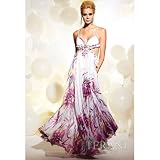 Terani Couture Junior Girls Glitter Size 2-16 A-Line Chiffon Dress