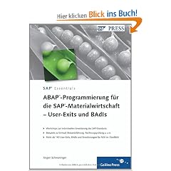 ABAP-Programmierung f�r die SAP-Materialwirtschaft - User-Exits und BAdIs (SAP PRESS)