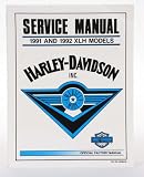 Harley Davidson Service Manual, 1991 and 1992 XLH Models