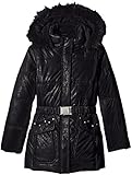 Rothschild Big Girls' Lace Print Puffer Coat