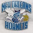 New Orleans Hornets Enamel Belt Buckle, NBA Basketball Buckle