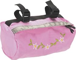 Jandd Kid's Handle bar Bag, Pink Flowers BG2503