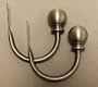 A&F Rod Decor - A New Pair of Curtain Hold Back / Tie Back A68 - antique brass