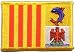 Écusson brodé Flag Patch France Provence Alpes Côte d'Azur - 8 x 6 cm
