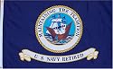 US Navy Retired 3x5 Flag NEW 3 x 5 Naval USN Banner