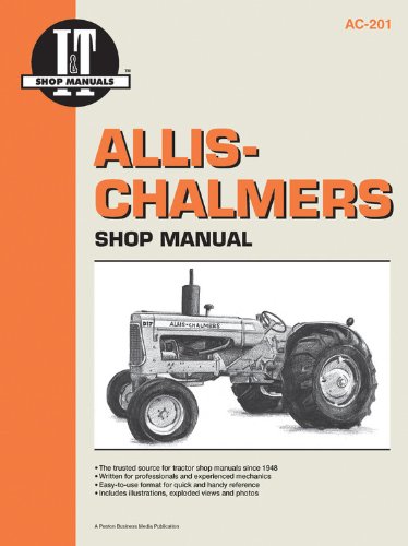 allis chalmers shop manual ac 201 i  t shop service