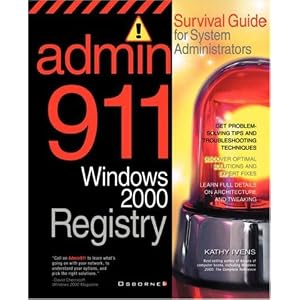 Admin911: Windows 2000 Registry