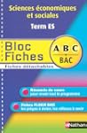 Sciences �conomiques et sociales Tle ES