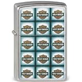 Zippo 2002477 Nr. 207 H-D Bar Shield Repeated
