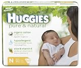 Huggies Natural Care Baby Wipes, Fragrance Free, 72-Count Tubs, 8-Pack (576 Wipes)