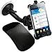 mumbi Auto KFZ Halterung Samsung Galaxy S II i9100 - Autohalterung Galaxy S 2 S2 SII + mumbi Anti Rutsch Matte
