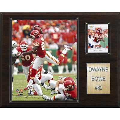 NFL Kansas City Chiefs Dwayne Bowe Player Plaque