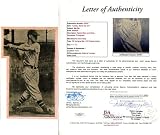 Mel Ott Autographed/Hand Signed Newspaper Clipping (James Spence)