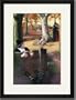 Black Framed/Matted Print 17x23, Cruel and Unusual Punishment