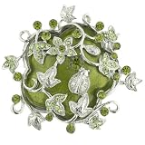 Ivy Garden Flower Pin Brooch