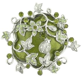 Pugster Crystal Brooches by 
