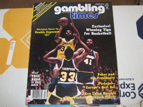 Gambling Times Magazine (Kareem Abdul-Jabbar , Los Angeles Lakers , J. Terrance Lanni , Poker, February , 1980)