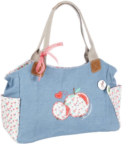 Adelheid Zum Anbeissen Handtasche gro&szlig; 11120351611, Damen Henkeltaschen 35x21x12 cm (B x H x T)