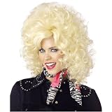 Country Western Wig Blonde Adult