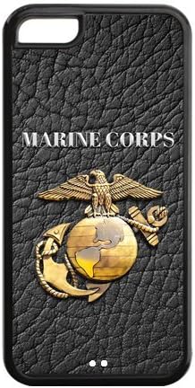 Cool Personalized US Marine Corps Hard TPU Rubber iPhone 5C Case Cover