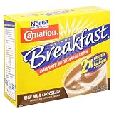 Carnation Instant Breakfast, Rich Milk Chocolate, 10-Count Boxes (Pack of 3)