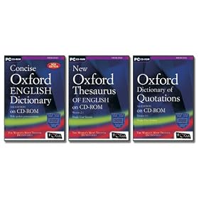 Oxford Reference Triple Pack