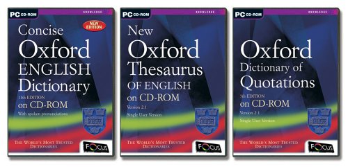  : Oxford Reference Triple Pack