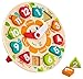 Hape Chunky Clock Puzzle Game, Multicolor, 9.65' x 1.38'