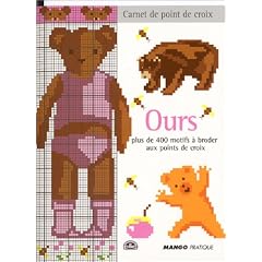 Ours : Plus de 400 motifs � broder au point de croix