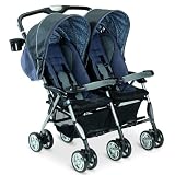 Combi Twin Sport DX Stroller, Graphite Scribble