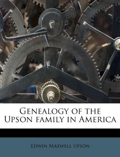 genealogy of the upson family in america
