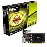 Palit GeForce GT 520 Graphics Card with Blu-Ray 3D Support (1GB, PCI-E 2.0, DDR3)