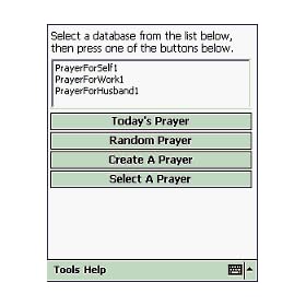 PrayerADay for the Pocket PC