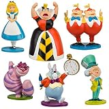 Disney Alice in Wonderland Figure Play Set -- 6-Pc.