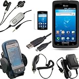 Accessory Bundle SAMi897 (7in1) for AT&T Samsung Captivate - Custom Pack by ....