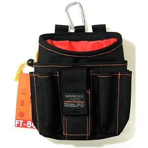 【クリックで詳細表示】[ワーカーズレーベル] WORKERS LABEL 小物入バッグ FT-8-OR