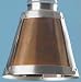 Westinghouse Lighting 81374 Mica Glass Ceiling Fan Light Shade in Satin Nickel