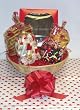 Scott's Cakes Large Time for Love Valentie Basket no Handle Heart Wrapping