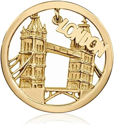 Nikki Lissoni Gold-tone 33mm London Dangle Coin