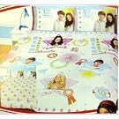 Girls Disney High School Musical Design DOUBLE Reversible Quilt/Duvet Cover Bedding Set