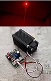 500mW635nm638nmの橙赤色レーザードットモジュールW/ドライブ+ TTL0-20KHz+長い時間を動作するように+12Vのアダプタ