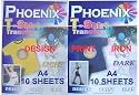 A4 Size Iron On T Shirt Transfer Paper FOR White & Light and Black & Dark Colour Fabrics 10 Sheets of Light + 10 Sheets of Dark : print your own designs, drawings, company logos for business marketing, mottos, motifs, clip art, digital camera photos of family, friends, pets, bithhdays, hobby and School football clubs, Pub quiz, hen and stag party using ink jet printers