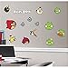 RoomMates RMK1794SCS Angry Birds Peel and Stick Wall Decals