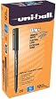 uni-ball Onyx Stick Micro Point Roller Ball Pens, 12 Blue Ink Pens(60041)