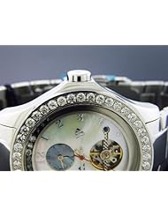 Aqua Master 5.75ct Big Diamonds Automatic Watch