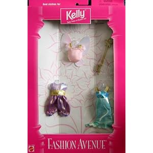 Barbie KELLY COSTUMES Fashion Avenue Clothes (1998)