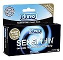Durex Sensi-thin Lubricated Premium Condoms,12 Condoms(Pack of 2)
