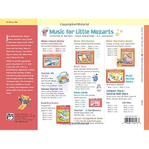 Music for Little Mozarts: Lesson Book 1